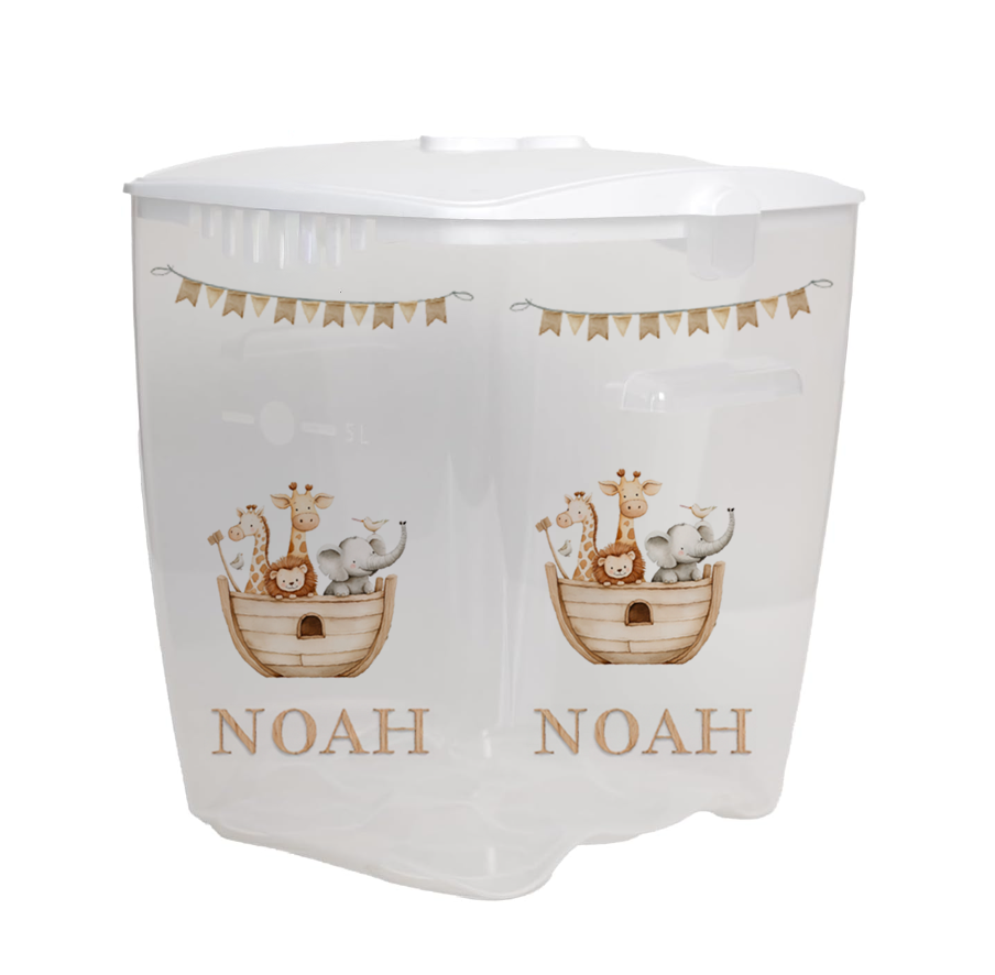Shnuggle bath personalised set Noha`s ark