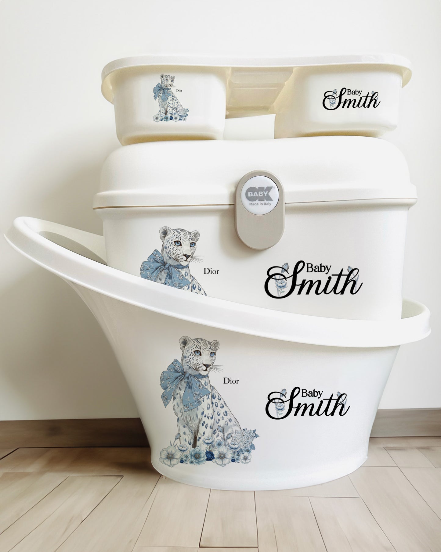 lion patten sticker set