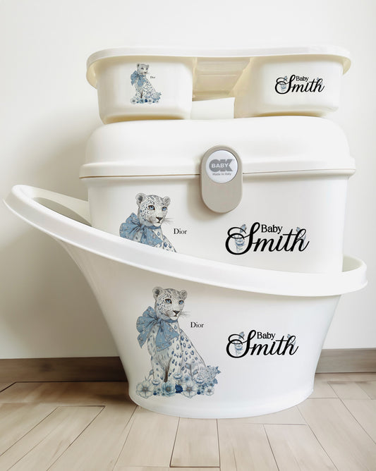 lion patten sticker set