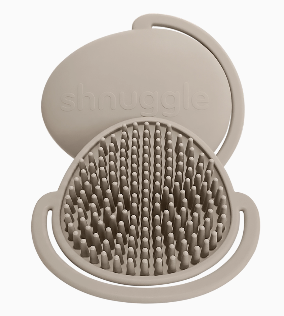 Shnuggle Baby Taupe Bath Care Set