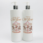 Ok baby bath personalised set Carousal Pink
