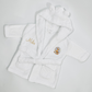 Ok baby bath personalised set Stripe bear Blue