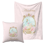 Personalised Swan deisgn Blanket and pillow sets