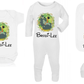 Shnuggle bath personalised set D jungle