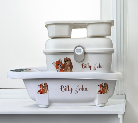 Aqua scale & Ok Baby Bath D Fox