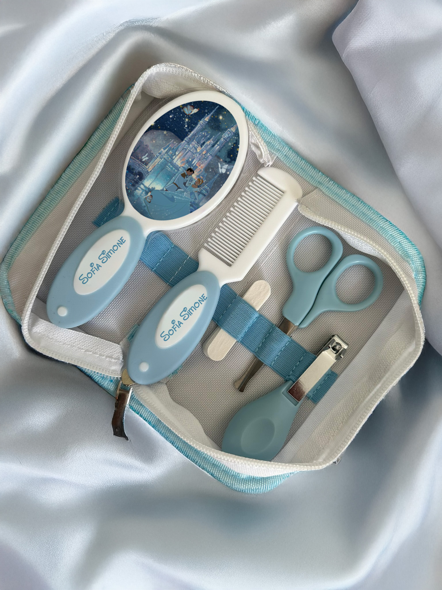 Shnuggle bath personalised set D Cinder