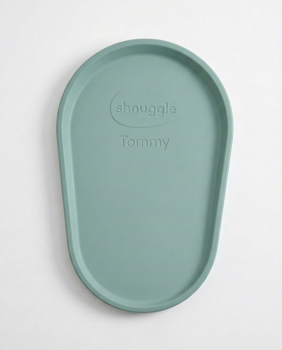 Squishy Changing Mat / Tummy Time Mat  Eucalyptus