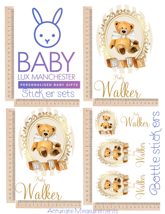 Stripe bear Cream