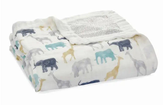 Essentials Cotton Muslin blanket expedition Luxury(120cm)
