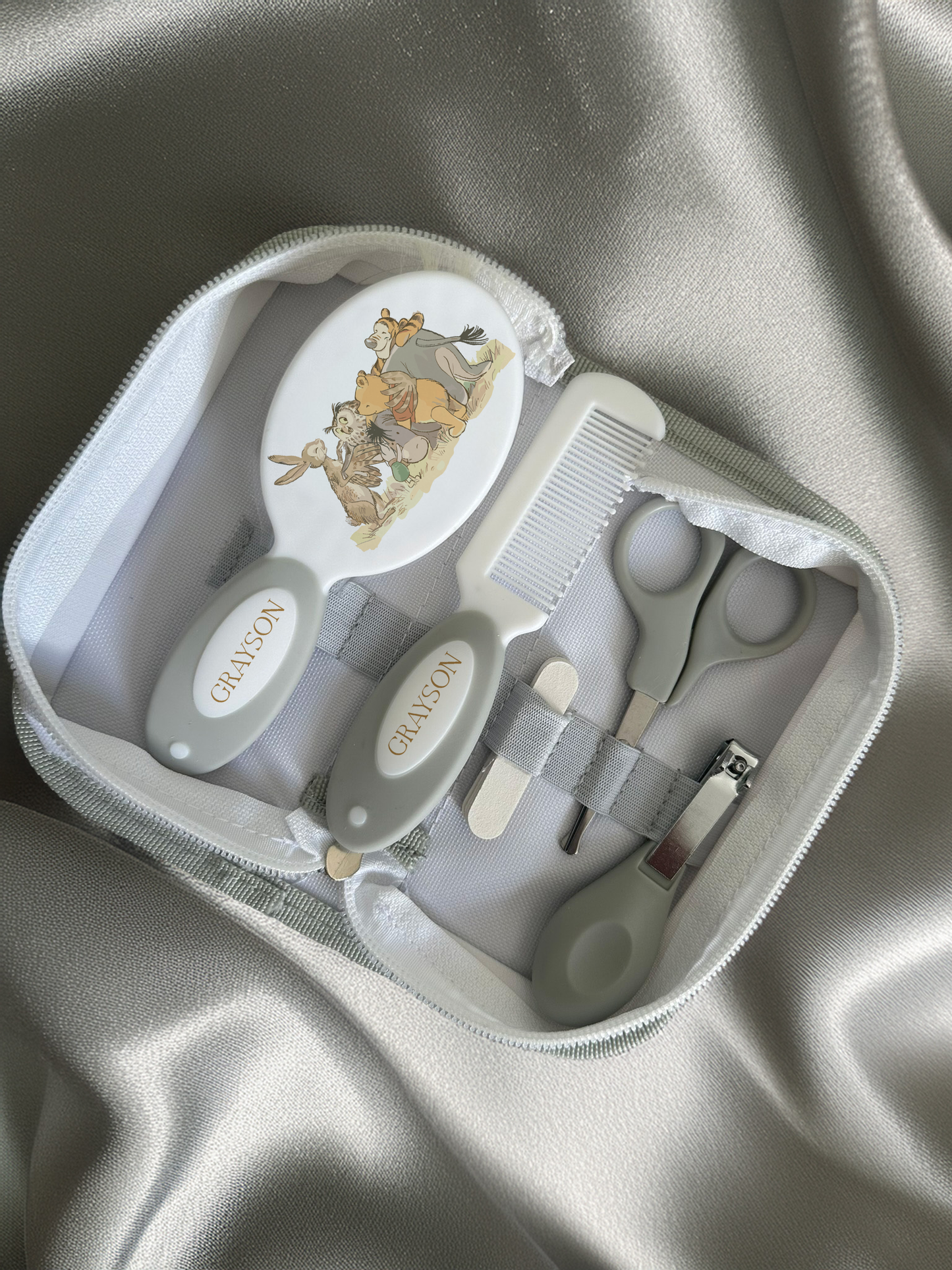 Ok baby bath personalised set D Winnie and friends