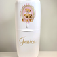Ok baby bath personalised set Stripe bear Pink