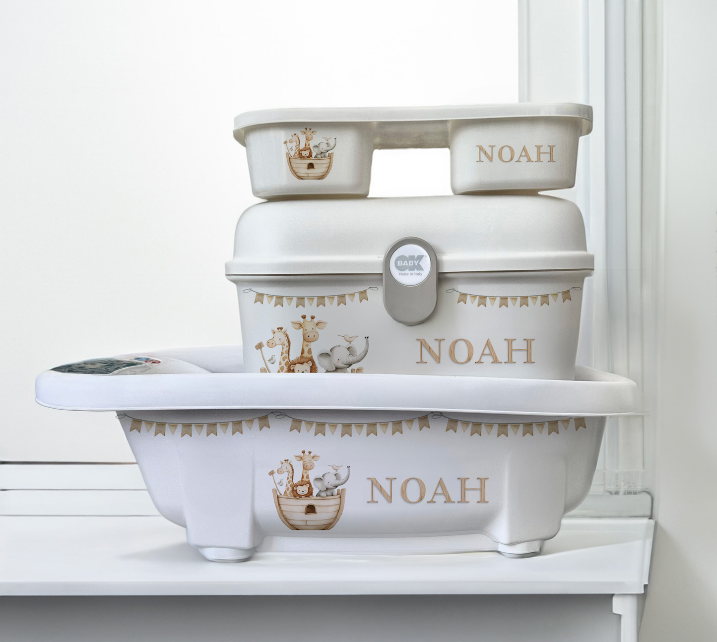 Aqua scale & Ok Baby Bath Noah`s Ark