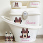 Shnuggle bath personalised Disney Minnie fendi design
