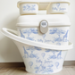 Shnuggle bath personalised set Safari Blue