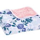 Essentials Cotton Muslin Blanket flowers bloom (120cm)