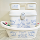 Ok baby bath personalised Safari Blue