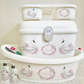 Ok Baby Personalised Swan Bath set
