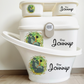 Shnuggle bath personalised set D jungle