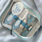 Aqua scale & Ok Baby Bath safari blue