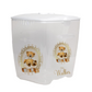 Personalised Milton Steriliser Stripe bear Cream