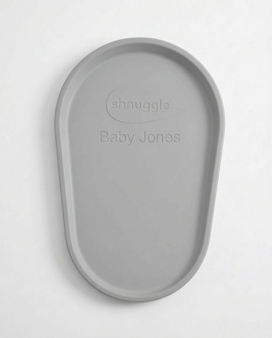 Squishy Changing Mat / Tummy Time Mat Grey