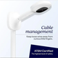 Nanit Pro Wall Mount Stand ONLY-White