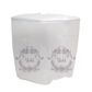 Ok baby bath personalised Swirl Purple