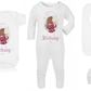 Ok baby bath personalised set D Sleep Beauty