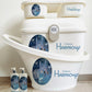 Shnuggle bath personalised set Disney Cinderella