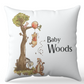 Personalised Winnie the pooh Blanket and pillow sets