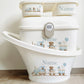 Shnuggle bath personalised set Train