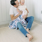 Essentials Cotton Muslin Blanket Butterflys (120cm)