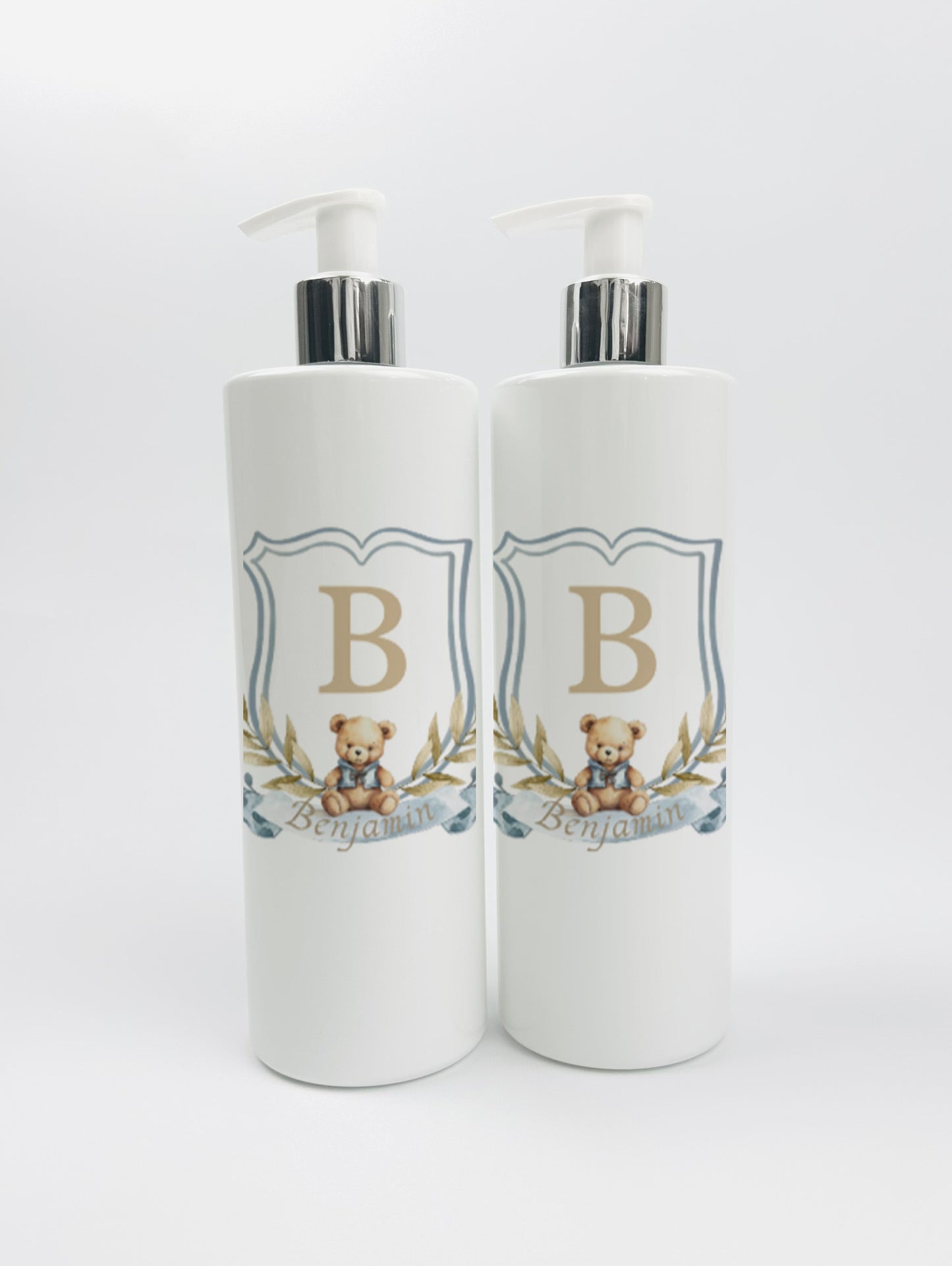 Aqua scale & Ok Baby Bath Set Crest bear
