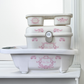 Aqua scale & Ok Baby Bath swirl pink