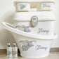 Shnuggle bath personalised set Disney Dumbo