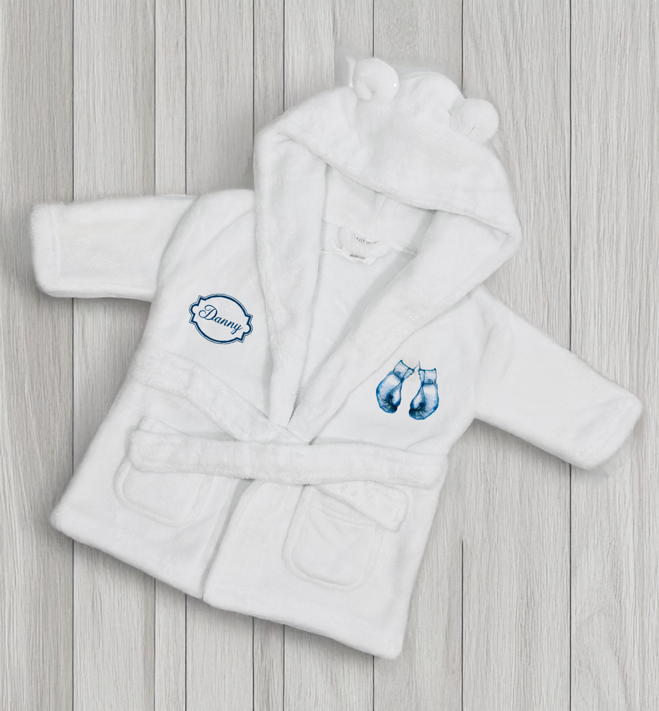 Shnuggle bath personalised set Boxing