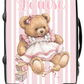 Aqua scale & Ok Baby Bath Vintage bear