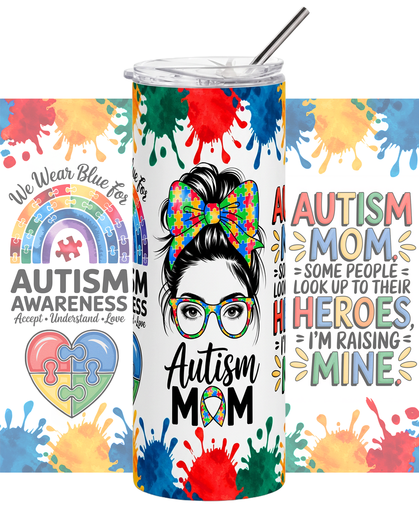 tumbler Autistic mum