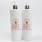 Shnuggle personalised baby bundle lux pink blonde