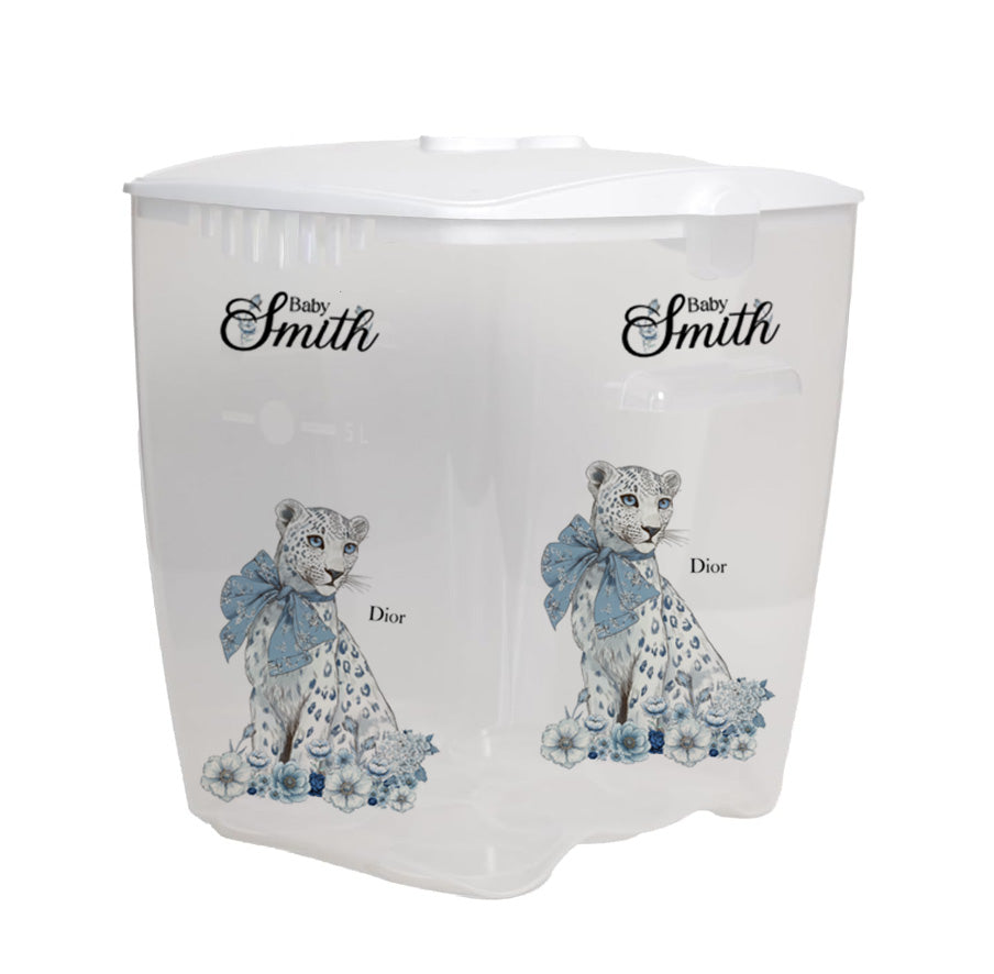 Shnuggle bath personalised set lion patten