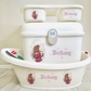 Ok baby bath personalised set D Sleep Beauty