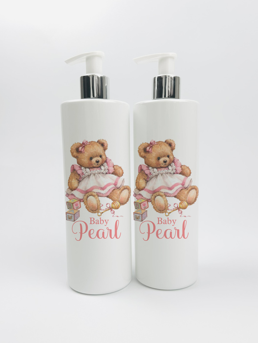 Ok baby bath personalised Vintage bear