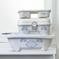 Aqua scale & Ok Baby Bath Swirl blue