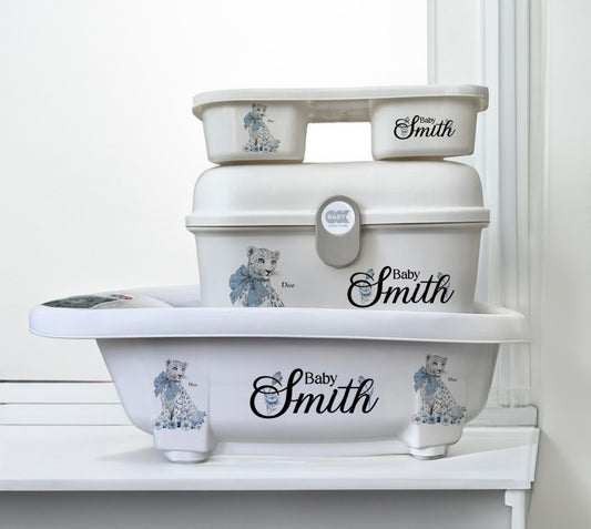 Aqua scale & Ok Baby Bath lion patten