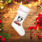 Christmas Micky mouse personalised stocking