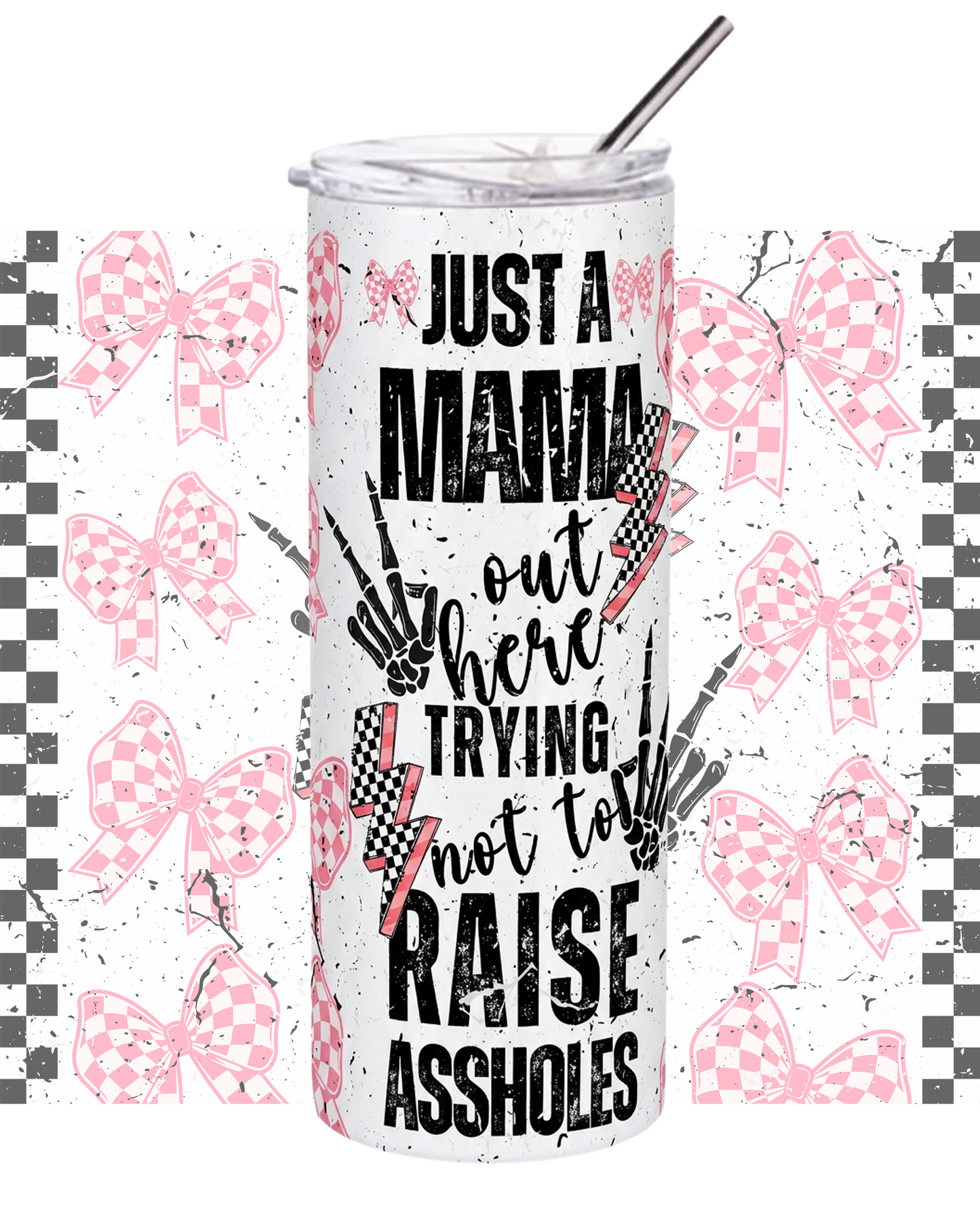 tumbler Positivity novelty white