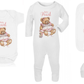Ok baby bath personalised Vintage bear