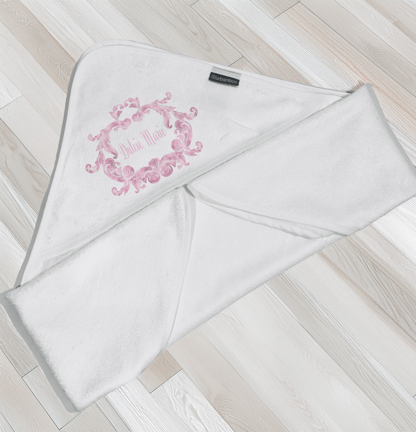 Aqua scale & Ok Baby Bath swirl pink