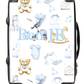 Personalised Suitcase Lux Blue