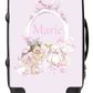 Personalised Suitcase Lux pink princess